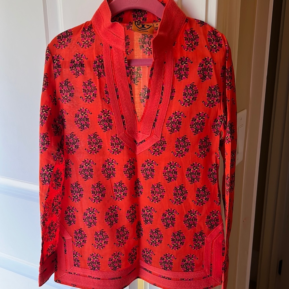 Girls Tory Burch tunic excellent condition only worn once
